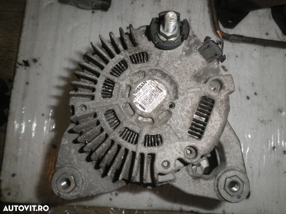 Alternator Nissan Qashqai, X-Trail, Juke, 1.6B 23100JD21A 23100-JD21A 23100 JD21A - 2