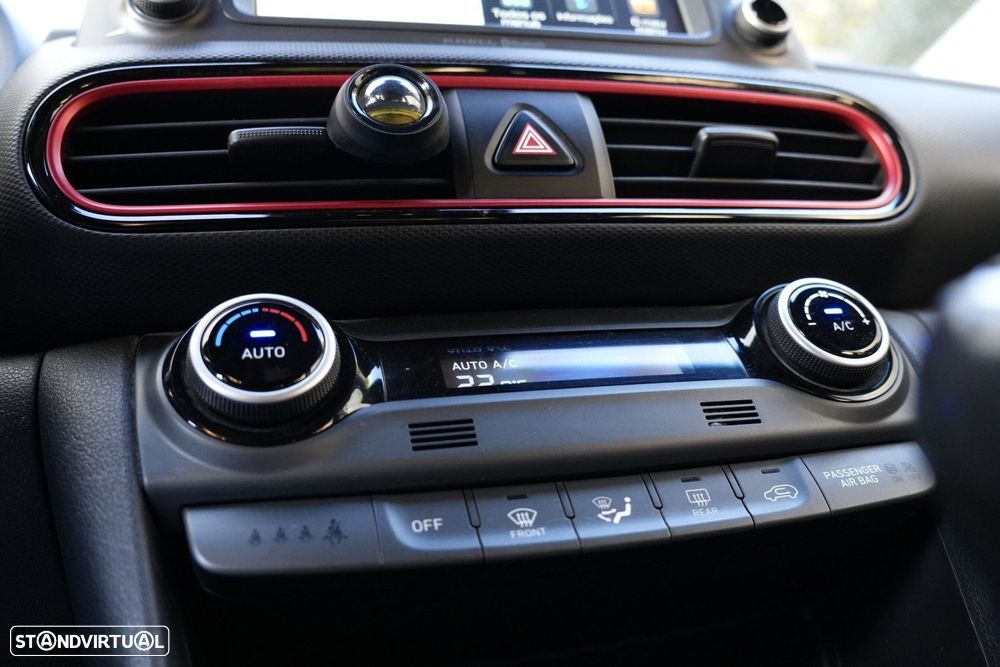 Hyundai Kauai 1.0 T-GDi Pele/Tecido Vermelho - 17