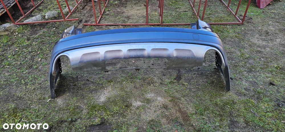 Audi A6 C7 4G LIFT ALLROAD Kompletny zderzak tył Zderzak tylny pod 4xPDC Hak holowniczy KOLOR LX7U - 12