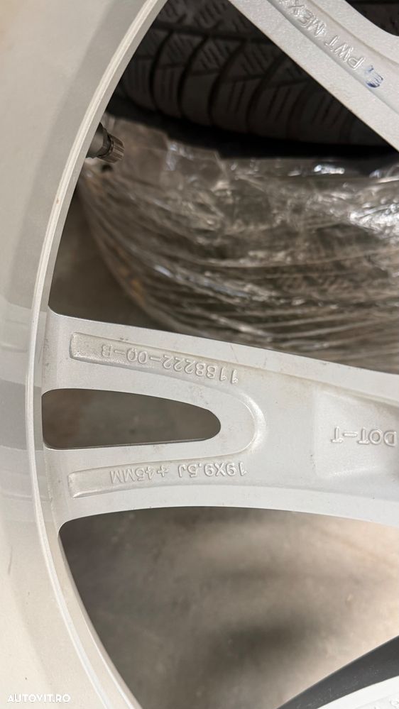 Vând jante originale Tesla S pe 19” cu anvelope de iarnă - 4