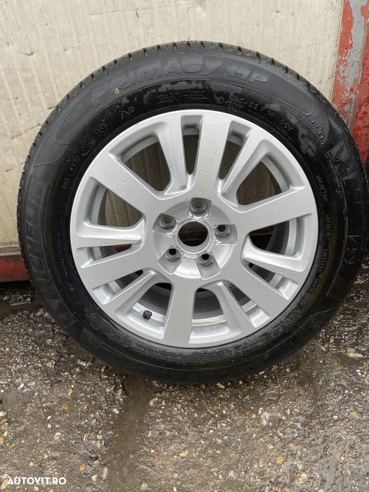 Set jante aliaj AUDI A6 C6 an 2005-2011 cu cauciucuri vara 225/55 R16 - 7