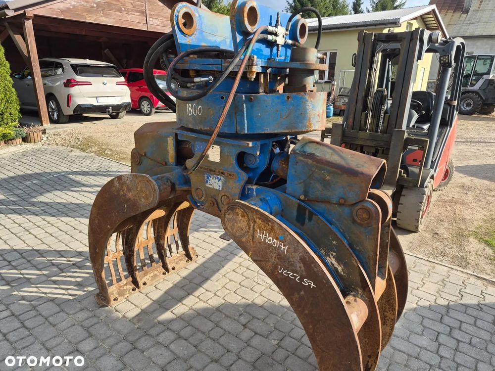 Mc Quaid HH2500 na 2 siłownikach, chwytak hydrauliczny obrotowy sortujący wyburzeniowy kleszcze, waga 1800kg. - 3