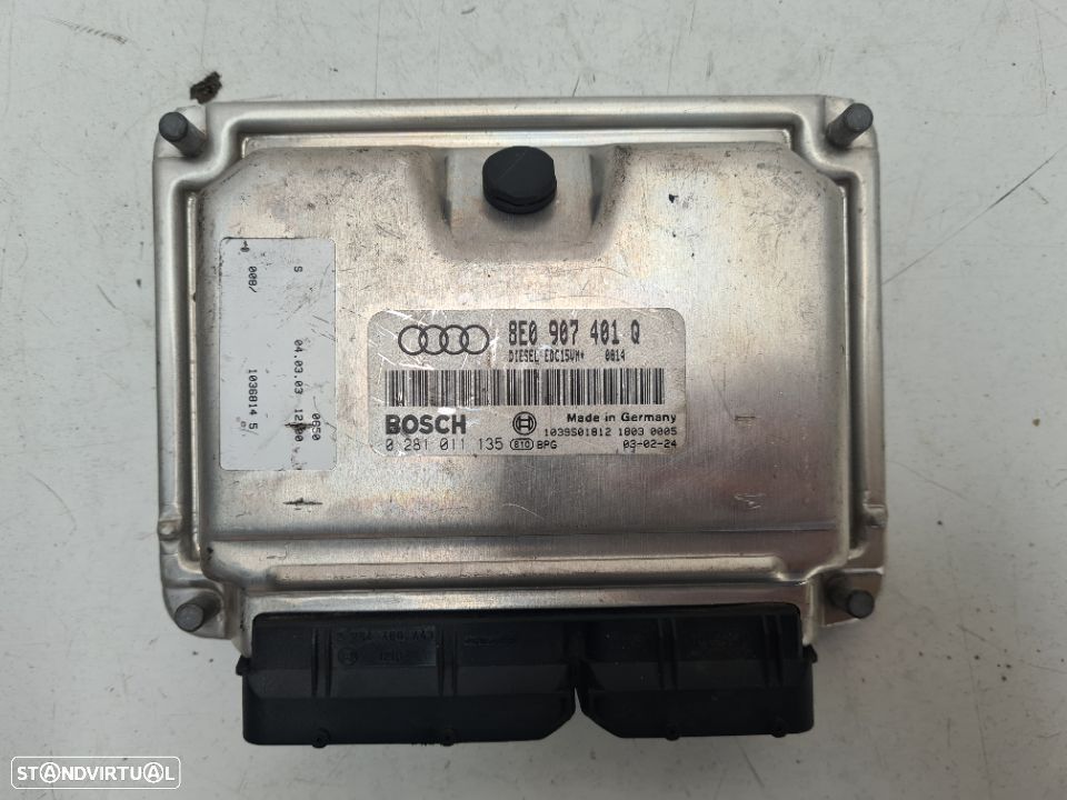 CENTRALINA BOSCH ORIGINAL | REF. 8E907401Q 0281011135 | AUDI A4 B6 2.5 TDI; - 2