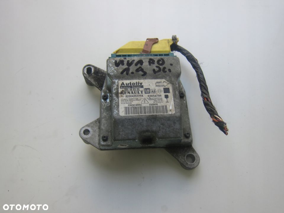 SENSOR AIR BAG OPEL VIVARO 1.9 DCI 8200435339A - 1