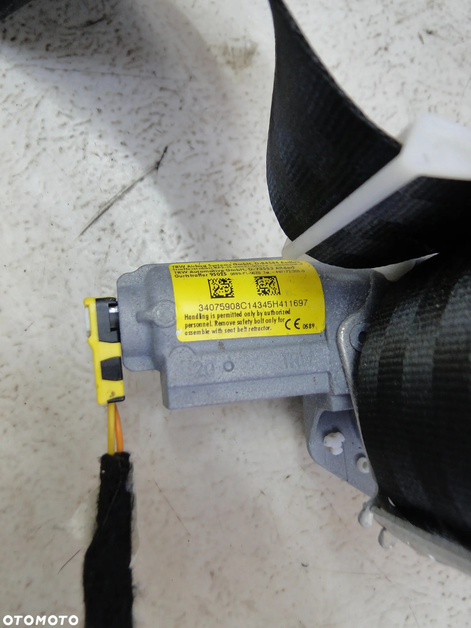 CITROEN DS3 DESKA KONSOLA PODUSZKI AIRBAG PASY SENSOR ORYGINAŁ EUROPA - 12