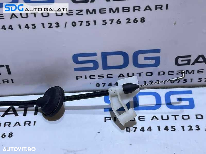 Cablu Sufa Tija Deschidere Actionare Broasca Incuietoare Usa Portiera Stanga Spate VW Golf 5 2004 - 2008 Cod 1K4839085D - 2