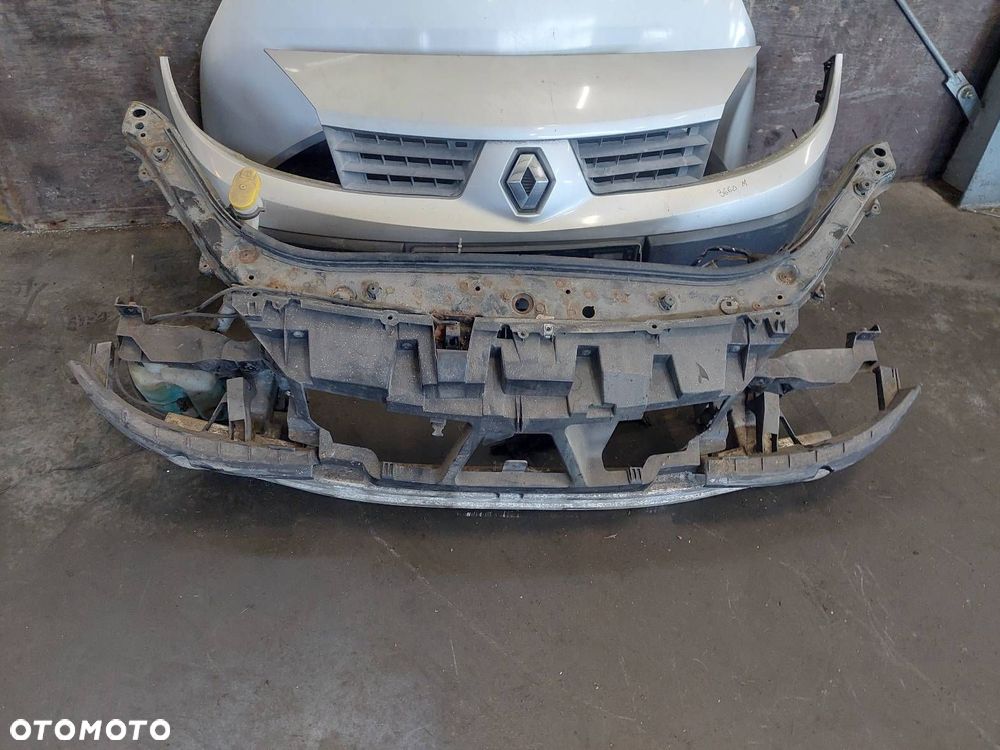 KOMPLETNY PRZÓD MASKA ZDERZAK LAMPY BŁOTNIK RENAULT SCENIC II TED69 - 6