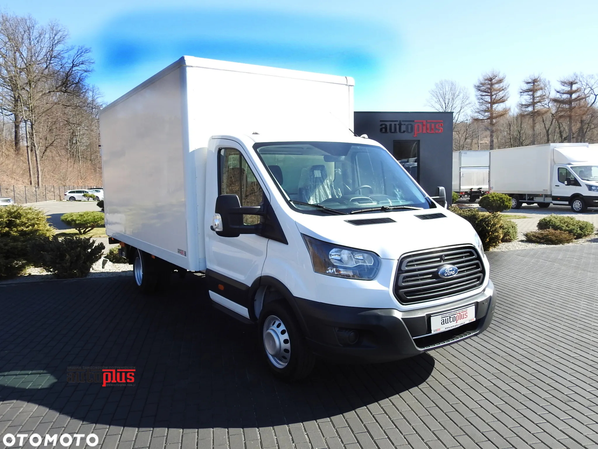 Ford TRANSIT  KONTENER WINDA 8 PALET BLIŹNIACZE KOŁA KLIMATYZACJA 130KM [ K55700 ] - 2