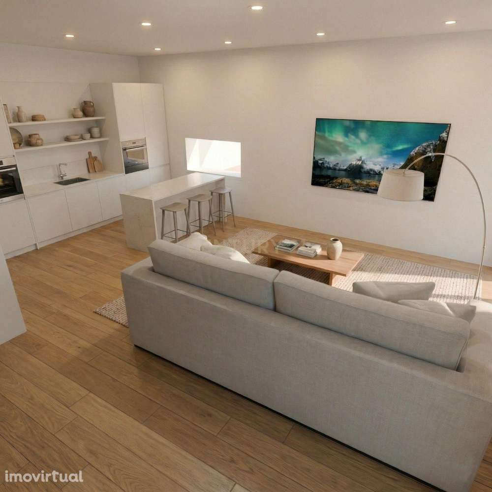 Apartamento 1 quarto condomínio com Piscina Murtal - Grande imagem: 2/9