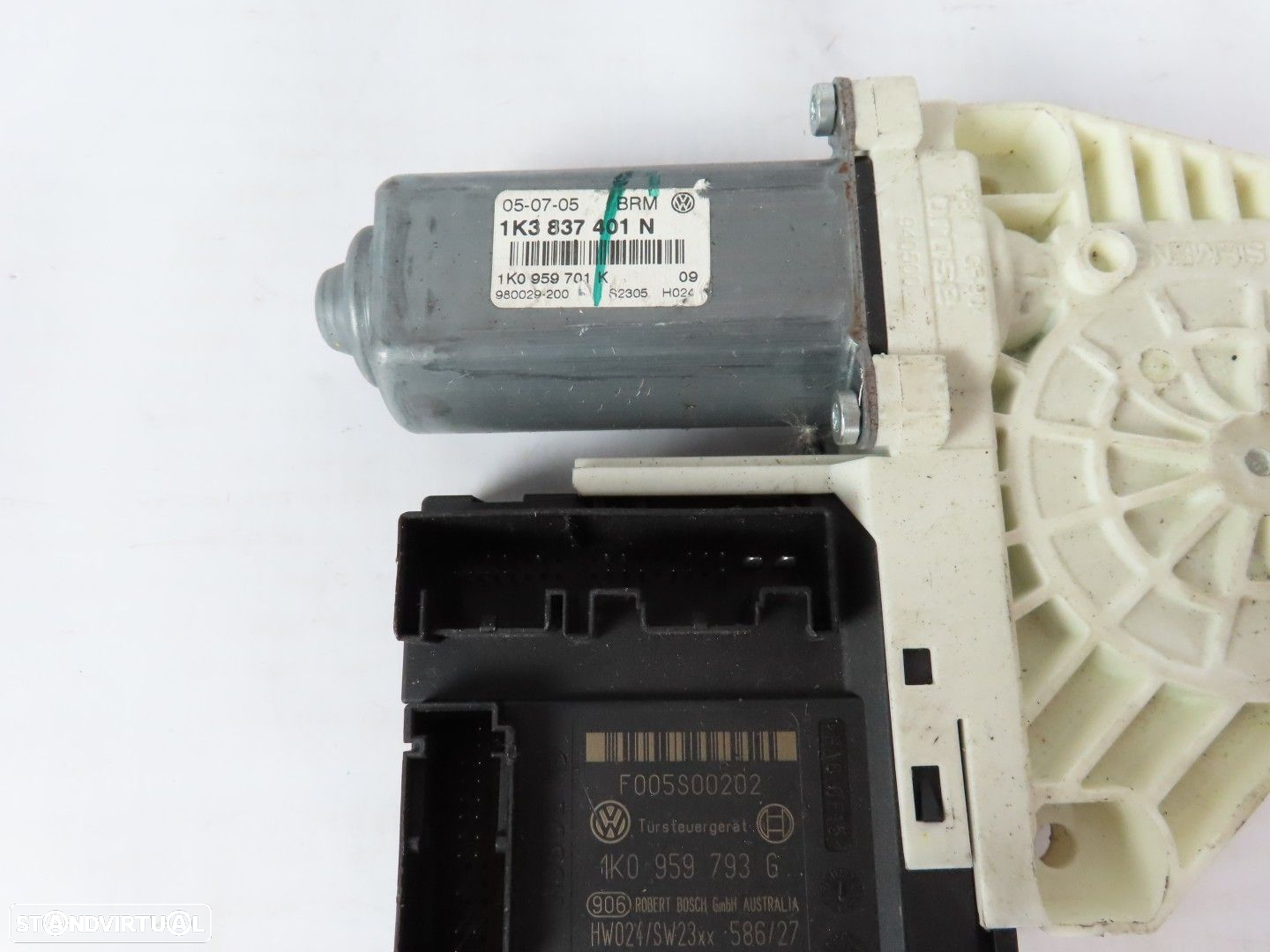 Motor elevador Esquerdo/Frente Seminovo/ Original VW GOLF V (1K1) 1K0959701K / 1... - 3