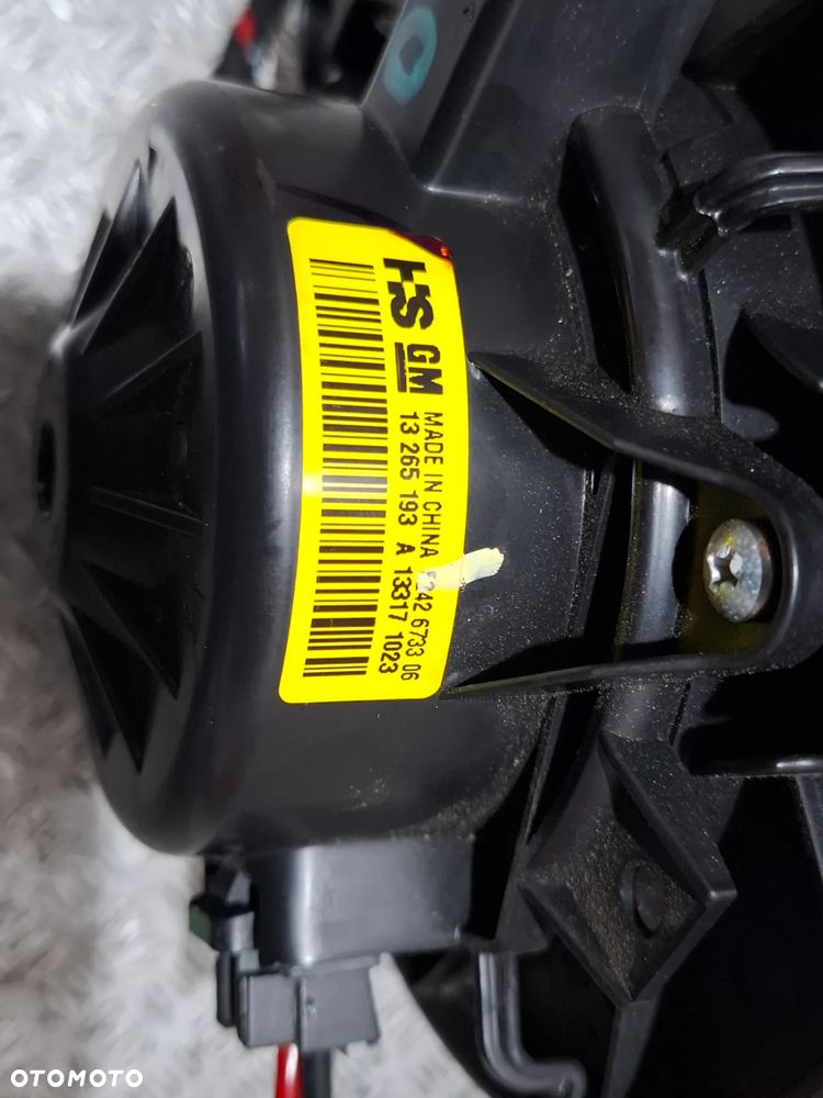Wentylator dmuchawa nagrzewnicy Opel Insignia A Rok 2014 nr 13265193A - 3