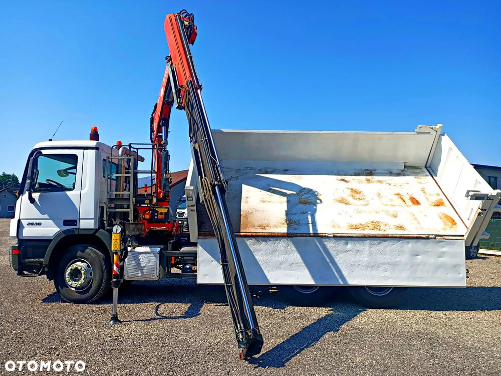 Mercedes-Benz Actros 2636 6x4 Wywrotka HDS Hydroburta Żuraw - 10