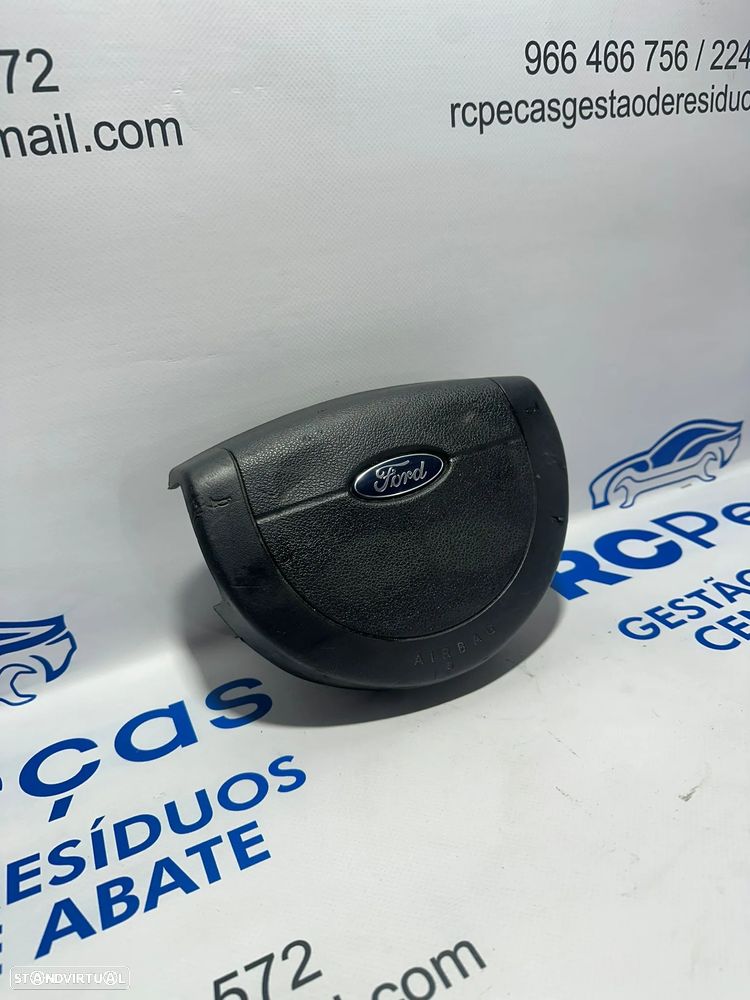 .Airbag Volante Guiador Original Ford Fiesta 5 5S6AA042B85AAZHHD 2002 - 2005 - 3