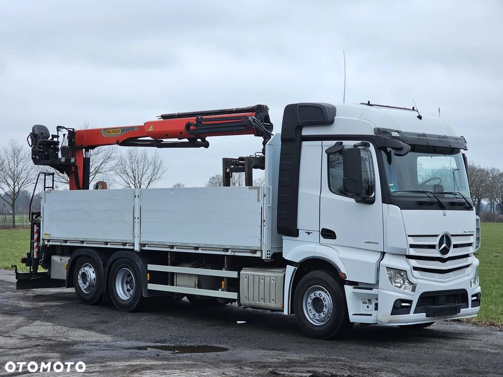 Mercedes-Benz Actros 2545 6x2 | Palfinger HDS| Zawieszenie pneumatyczne  | 340 tys. km | Euro 6 - 1