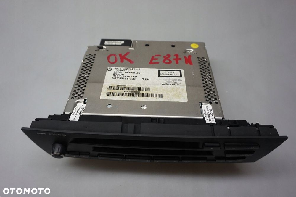 BMW E81 E87 E90 E91 LCI CD Radio Samochodowe Business 9229241 - 10