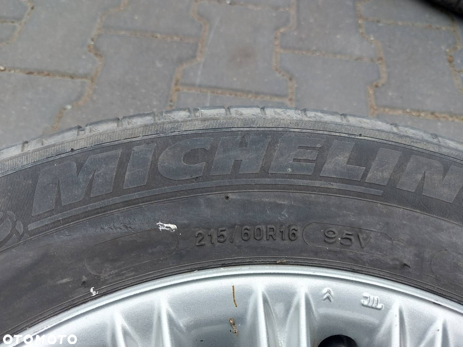 KOŁO FELGA OPONA ZAPAS 4x108 6,5Jx16 FI65,1 215/60R16 CITROEN C5 I - 3