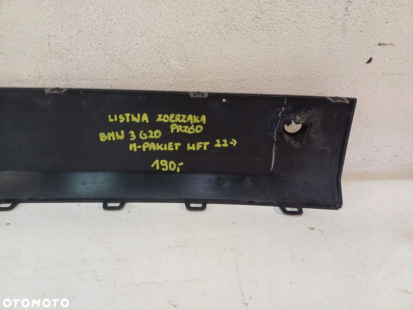 LISTWA ZDERZAKA PRZEDNIEGO PRZÓD BMW 3 G20 M-PAKIET LCI LIFT 22- - 9