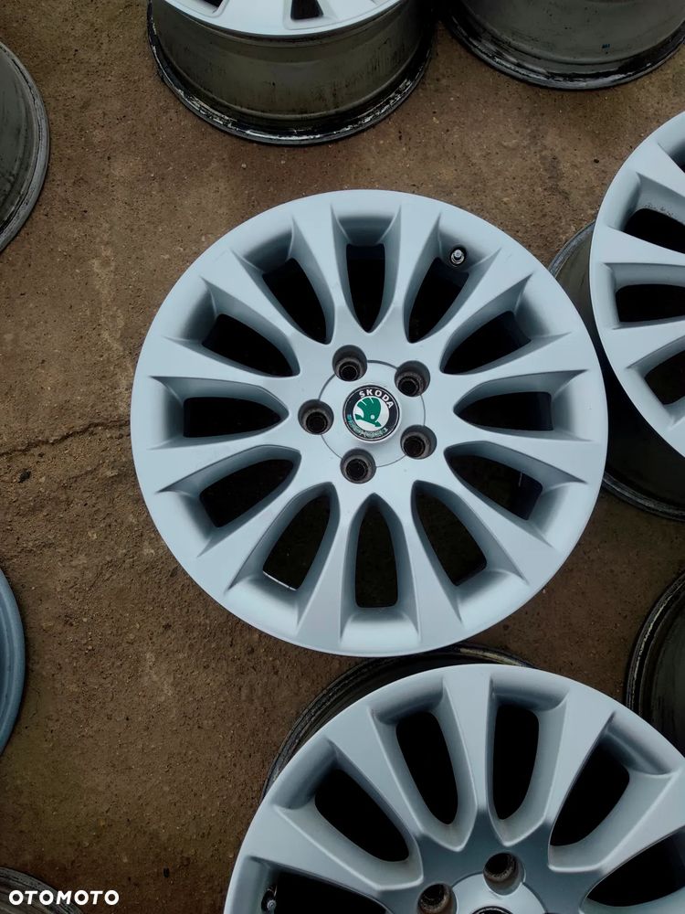 5x112 Felgi Aluminiowe Alufelgi Oryginalne 17 Koła 3T0 SKODA OCTAVIA II III IV 2 3 4 SUPERB YETI KODIAQ KAROQ Legnica ALU-RAD VW SEAT AUDI - 8