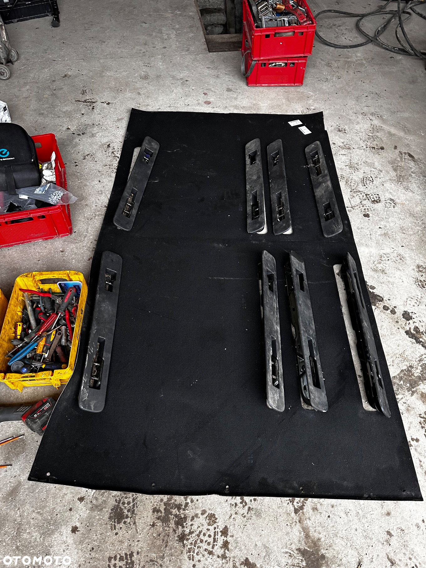 Komplet foteli SKÓRA 9 osobowy+szyny Toyota Proace Peugeot Traveller. - 6