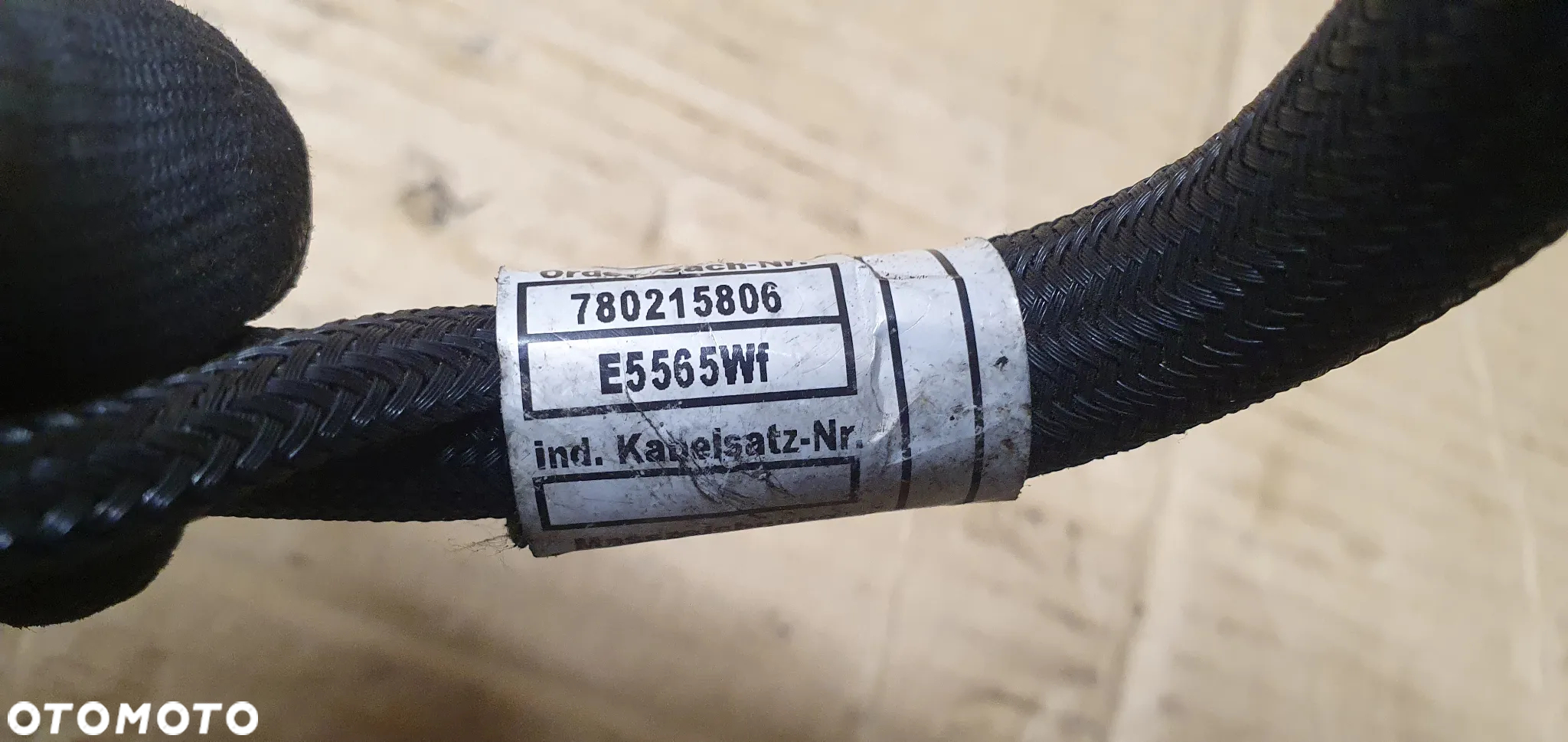 Wiązka instalacja świec żarowych BMW I E87 2.0D 7802158 7802157 - 6