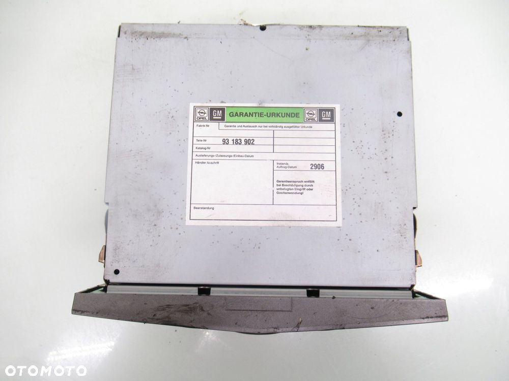 RADIO CD30 OPEL ASTRA III H 453116246 317099190 - 9