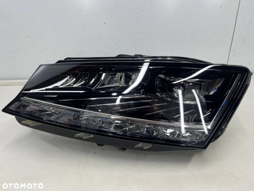 Lampa reflektor Skoda Fabia III LIFT 18-22r. FULL LED lewa przednia IDEALNA ORYGINALNA 6v1941015f - 1