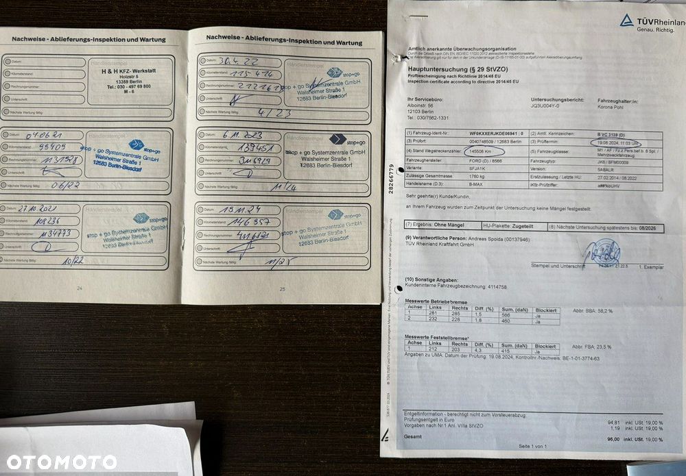 Ford B-MAX 1.0 EcoBoost SYNC Edition - 34