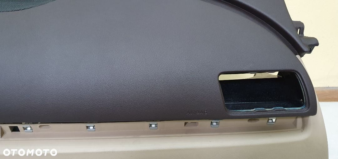 VW PASSAT B7 DESKA AIRBAG PASY KOMPLET Czarny lub Brąz - 6