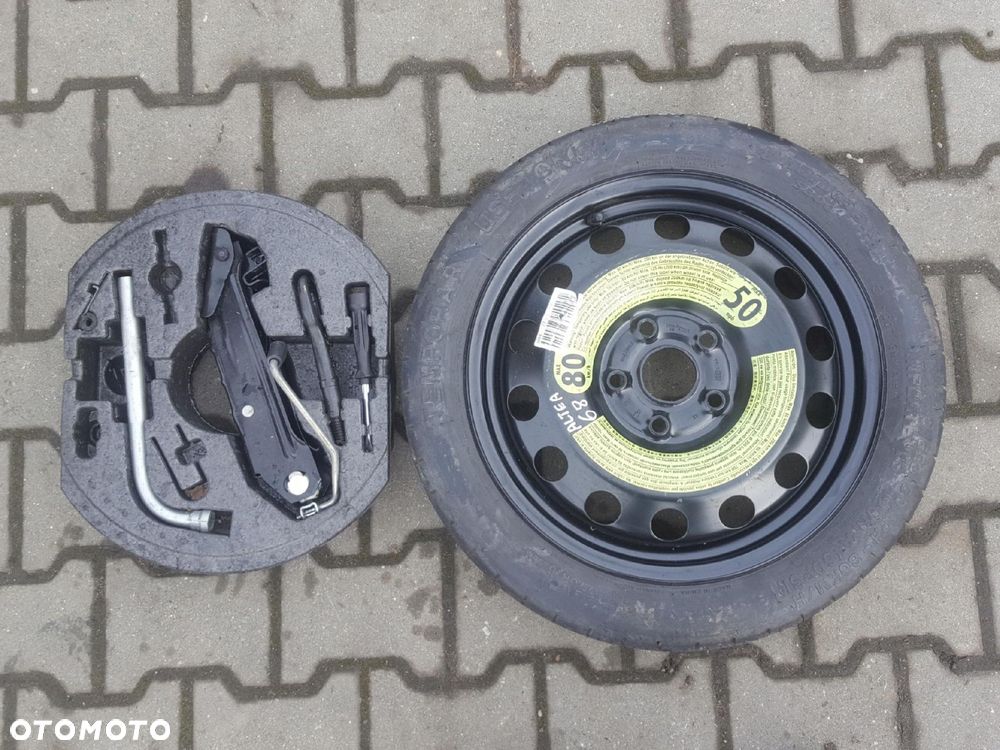 SEAT ALTEA LEON II A3 8P KOŁO DOJAZDOWE 16 5X112 LEWAREK - 1