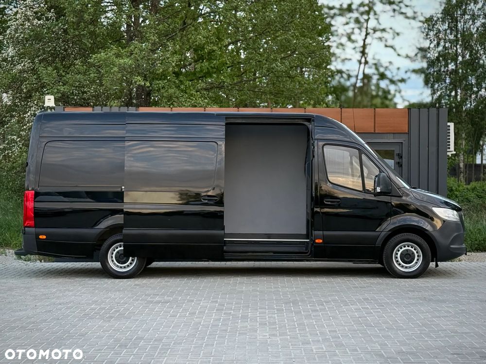 Mercedes-Benz Sprinter 314 CDI / Maxi L3 H2 / 2020 Rok Produkcji /  Automat 7G Tronic / 2.143cm3 OM651 / Czarny / Zarejestrowany w PL - 6
