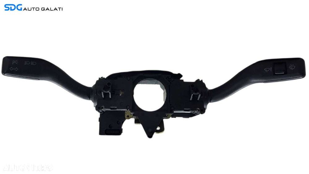 Ansamblu Maneta Manete Faza Lunga Scurta Semnalizare Stergator Audi A6 C6 4F 2004 - 2011 Cod 4E0953503 4F0953549D [L7416] - 1