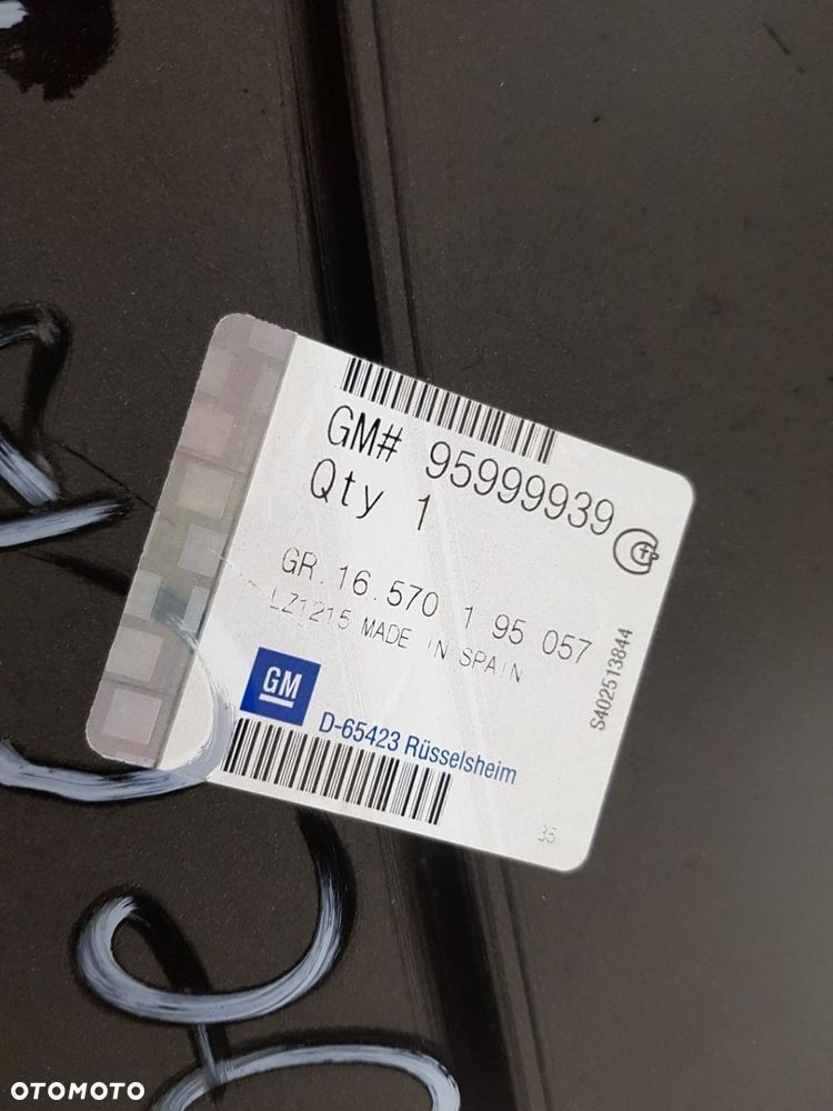 OPEL MOKKA I X 12-19 BŁOTNIK TYLNY PRAWY TYŁ NOWY 95999939 - 5