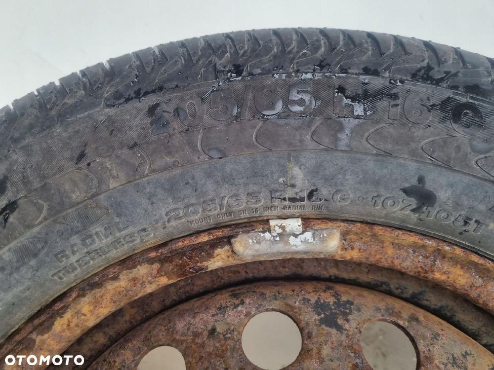 Renault Trafic III KOŁO ZAPASOWE Zapas felga 205/65 R16C 5x114.3 ET50 - 4