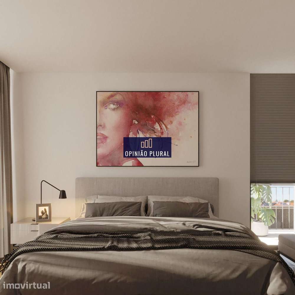 Conforto e Modernidade: Apartamento T3 Novo na Madalena - Grande imagem: 4/17