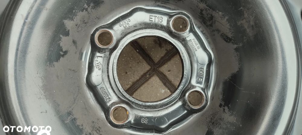 FELGI STALOWE 4x108 6Jx15 CALI ET18 CITROEN PEUGEOT KOMPLET 4 SZTUKI - 6