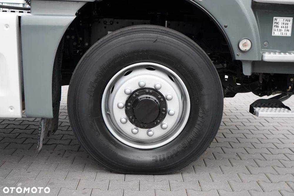 MAN TGX 18.500 / 4x4 / HYDRAULIKA / HYDRODRIVE / NISKA KABINA / OPONY 100% / EURO 6 / - 20