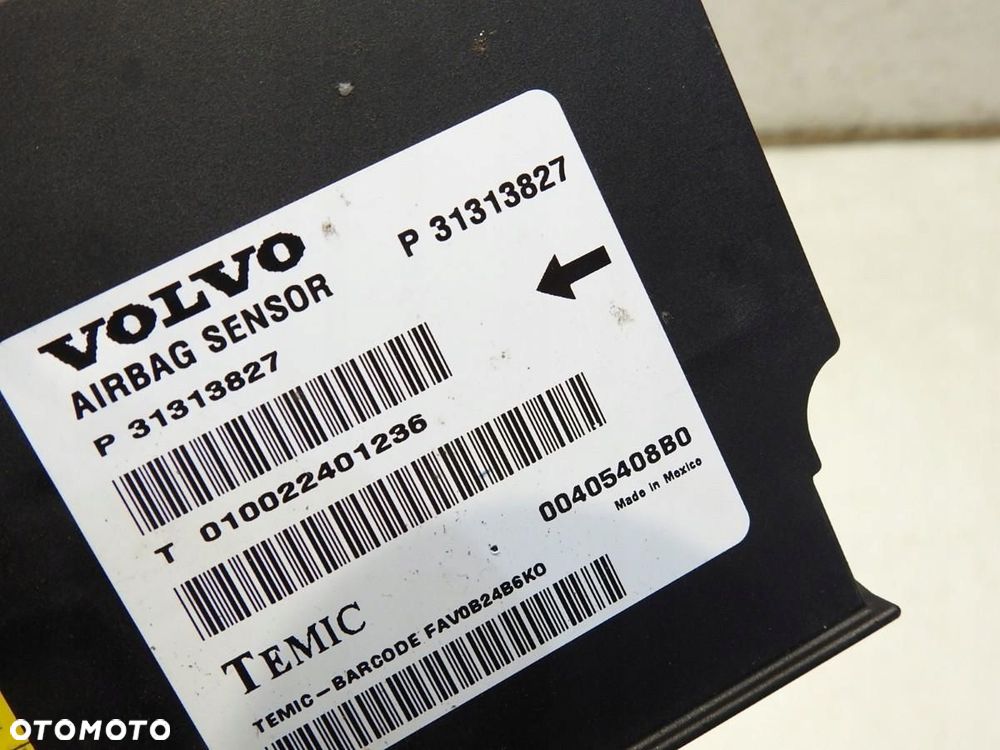 MODUŁ AIR BAG AIRBAG VOLVO XC60 I 31313827 - 6