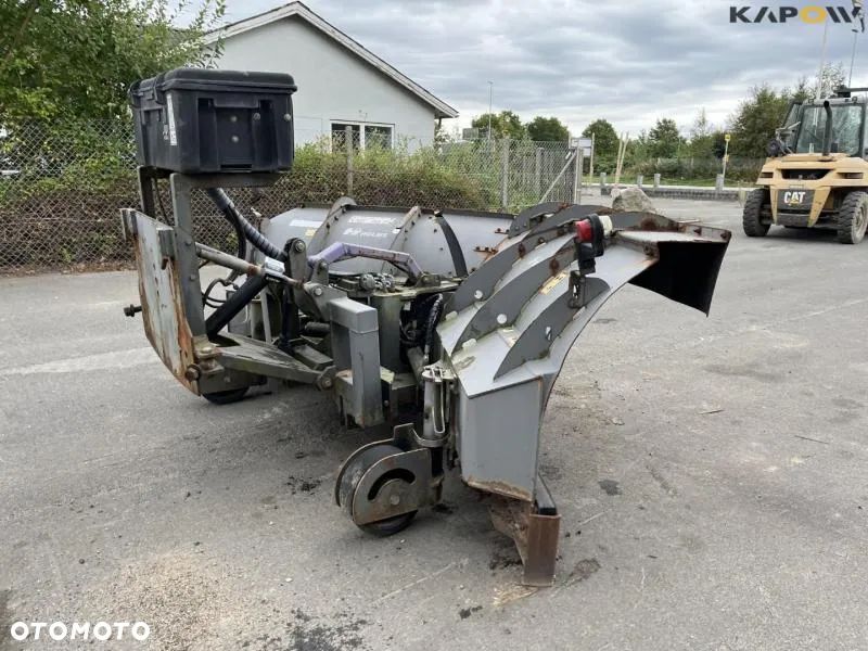 Pług do śniegu śnieżny regulowany V hydrauliczny elektryczny 24V Holms ciężarowy własna elektryka - 5