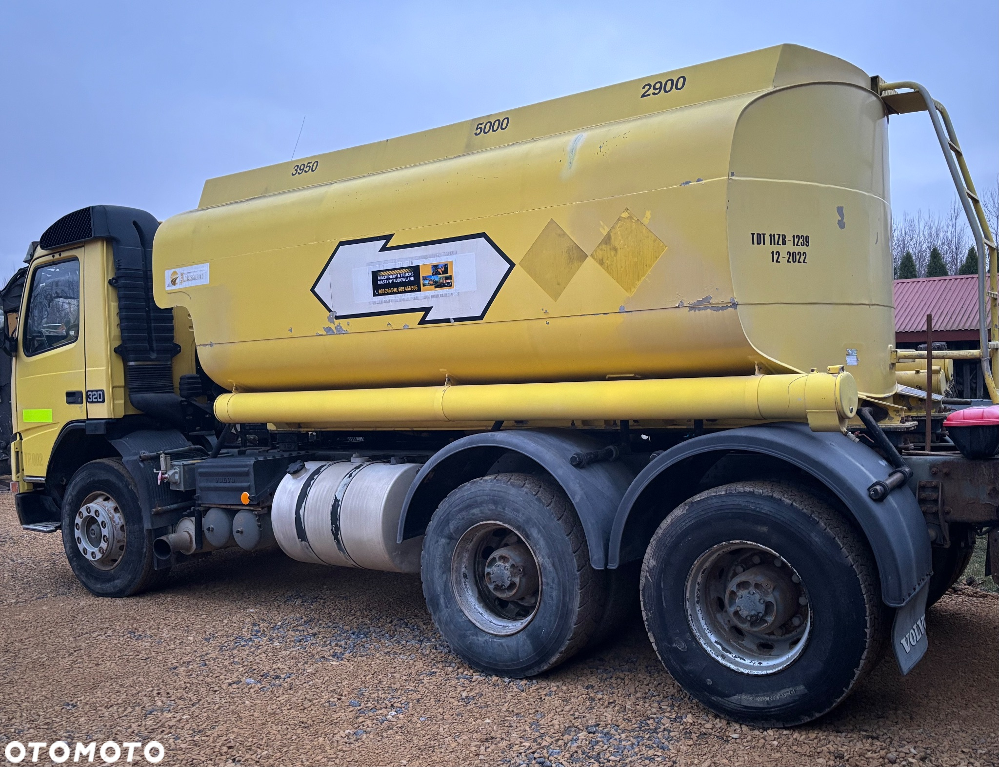 Volvo FM10 CYSTERNA AUTOCYSTERNA Autotanker 6x4 ZWOLNICA Resor Dystrybucja Budowa w Teren Manual pod zabudowę - 3
