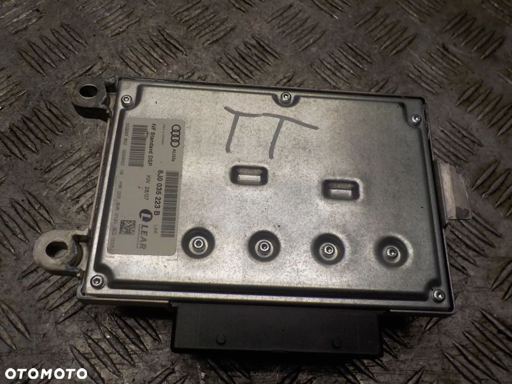 AUDI TT 8J WZMACNIACZ RADIA MODUŁ  8J0035223B - 2