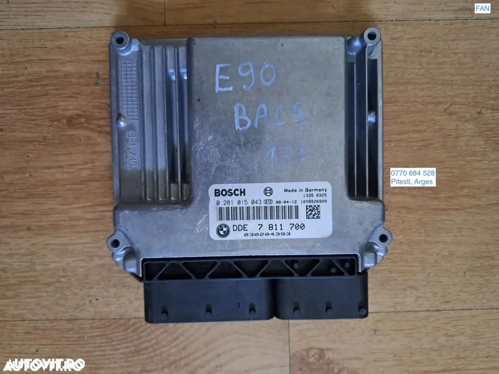 Calculator ECU motor unitate DDE original BMW E81 E87 LCI E82 E88 E90+LCI E91 E92 E93