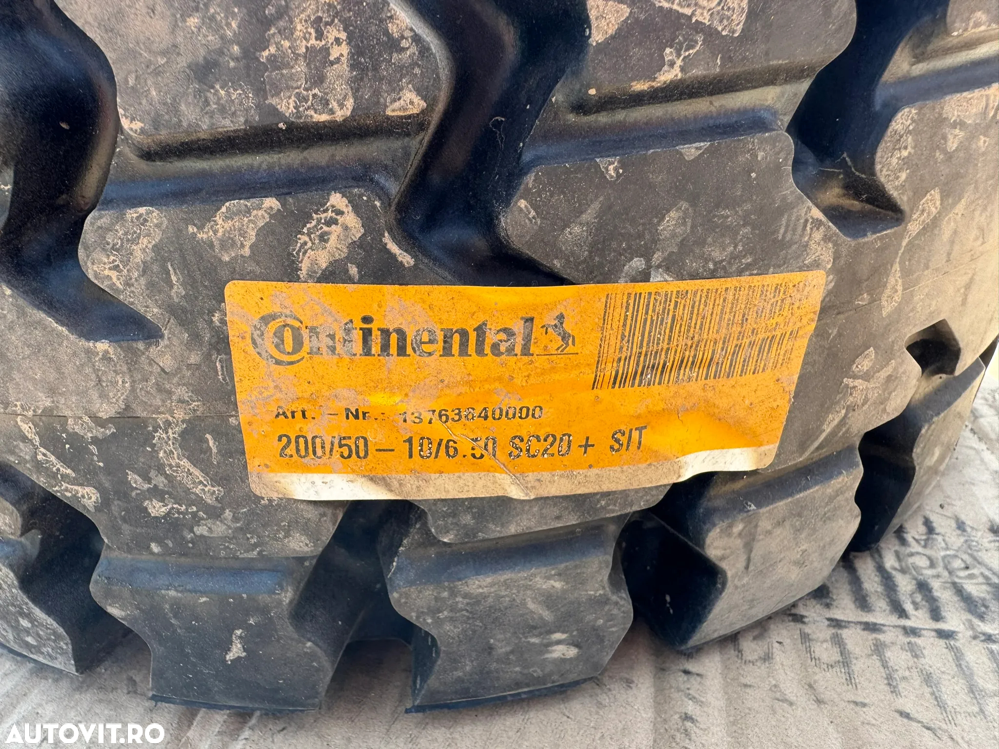 ANVELOPE STIVUITOR BOBCAT INDUSTRIALE  NOI r10 r12  CONTINENTAL - 4