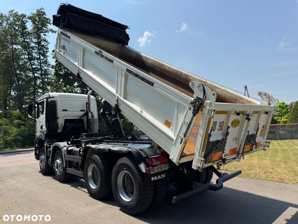 MAN TGS 35.510 EURO-6 8X4 KIPER WYWROTKA MEILLER HYDROBURTA RETARDER RESOR - 4