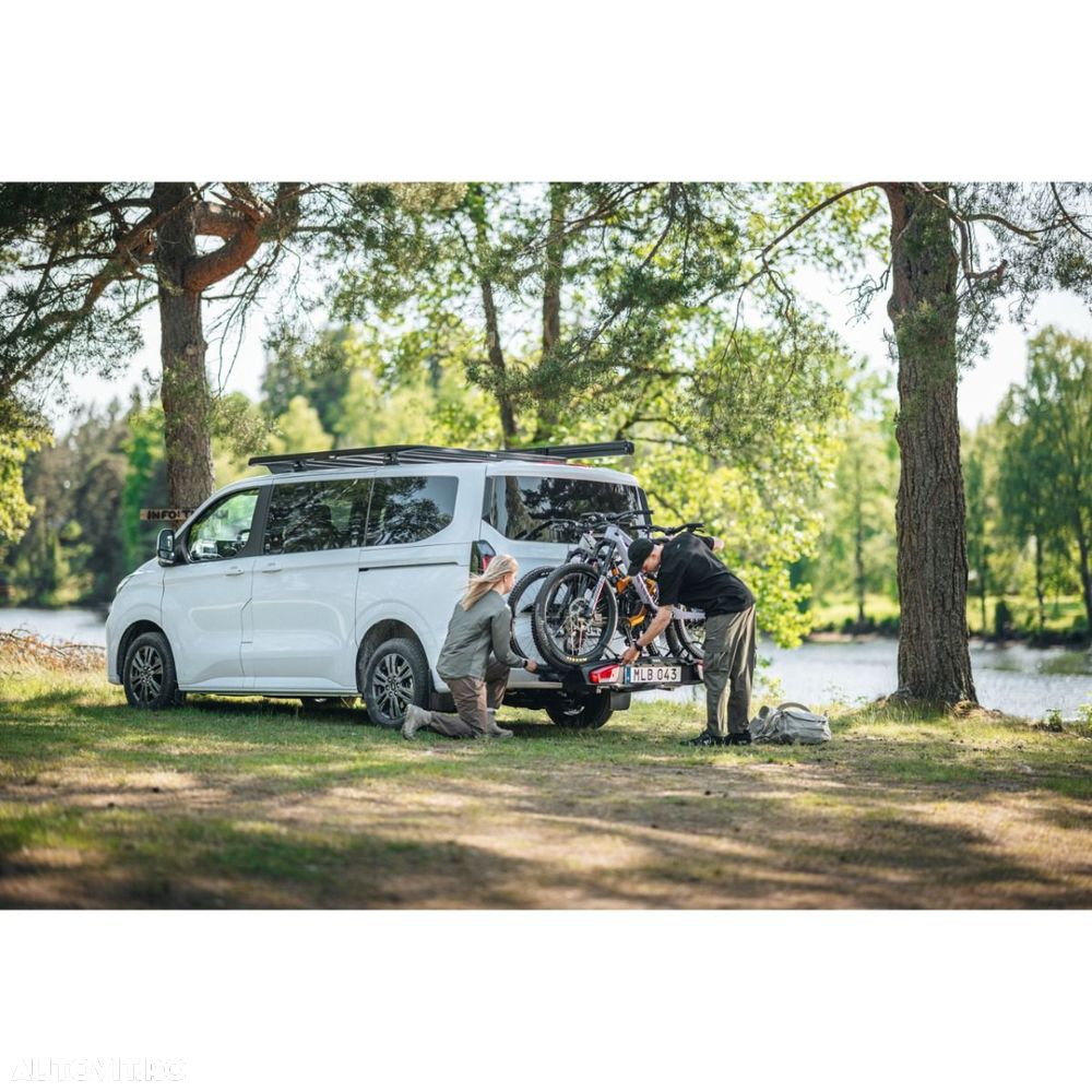 Suport 3 biciclete Thule VeloSpace 3 cu prindere pe carligul de remorcare (13pini),Nou_emitem Factura & Garantie,Pret Importator - 13