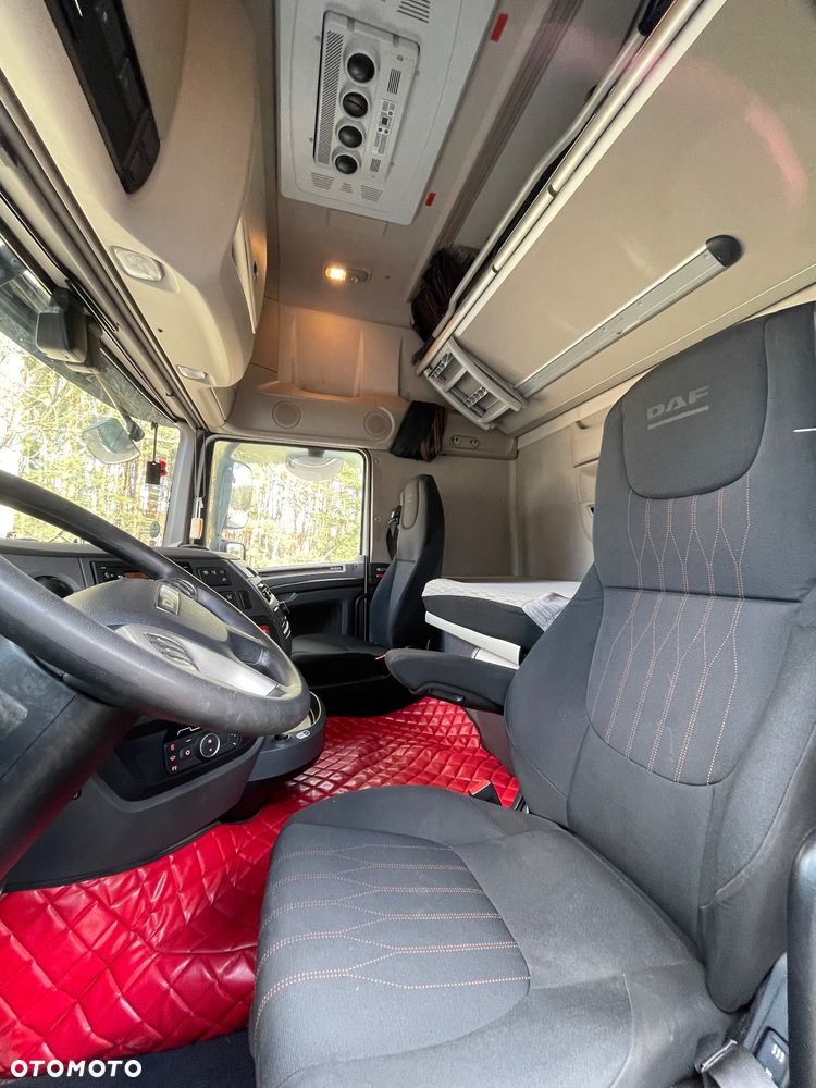 DAF XF480 SUPER SPACE CAB TANDEM JUMBO 6x2 OŚ PODNOSZONA AUTOMAT STANDKLIMA 2xALUTANK SKÓRA LED FIRANKA DŁ:7.70 m PRZESTRZENNY 60M3 - 8