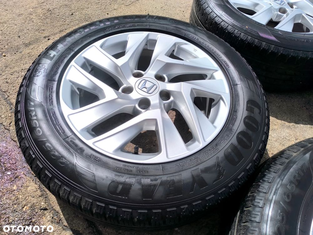 5x114,3 Felgi Aluminiowe Alufelgi 17 Koła Letnie Lato HONDA CR-V CRV 5x114 6mm Legnica ALU-RAD 225/65 - 9