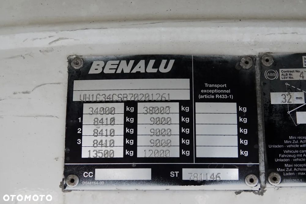 Benalu WYWROTKA ALUMINIOWA / 80 m3 - 17