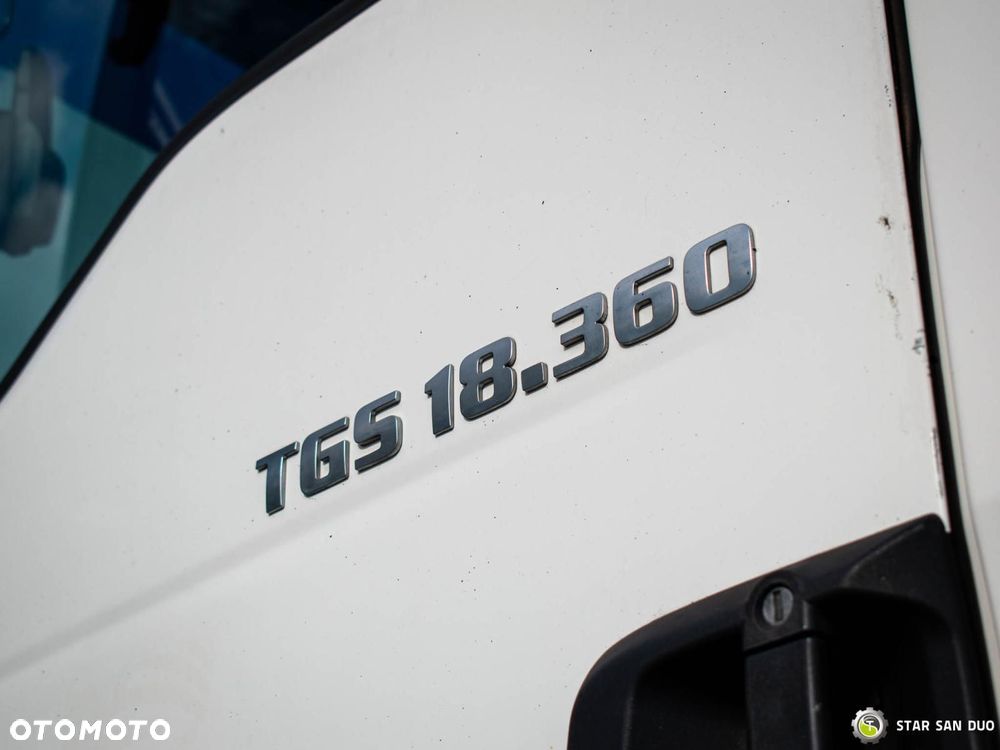 MAN TGS 18.360 4x4 HIAB 377-E6 XS Fly Jib HDS Żuraw Crane - 26