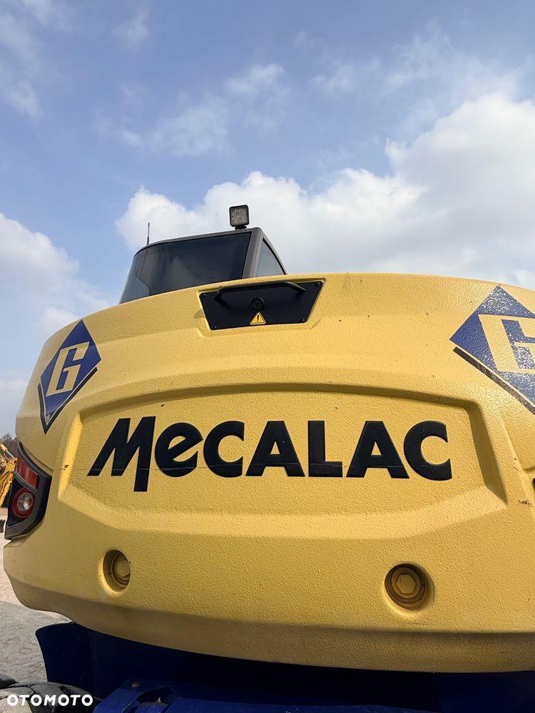 Mecalac Koparka 14 ton MECALAC 15 MWR koparko-ładowarka 3 łyżki widły 1 wł Centr.smarowanie Opony na BLIŹNIAKU 80%Camso ładowarka 714 12MTX 4x4 skrętne KLIMA kabina Premium silnik 146KM DEUTZ szybka 35km/h - 34