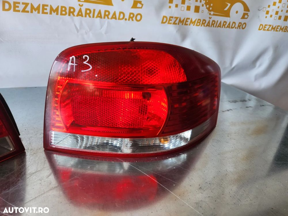 Stopuri Lampa Stop Tripla Stanga Dreapta Audi A3 8P Model 2-3 Usi An 2003-2004-2005-2006-2007-2008 - 6
